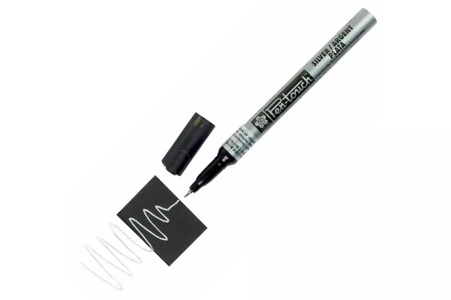 Sakura Pen Touch Silver Fine Point Marker 0.7mm