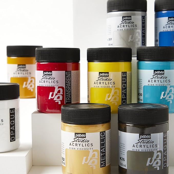 Pebeo Acrylic Colour Studio Paint -500ml