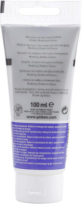 PEBEO STUDIO ACRYLICS 100 ML MATT GEL