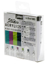 PEBEO STUDIO ACRYLIC PAINT SET  PACK DYNA 6T 20ML