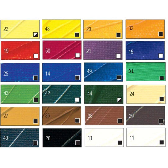 Pebeo Studio Acrylic Colour Set - 12ml Tubes