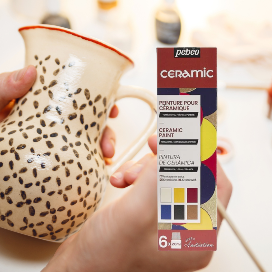 Pebeo Ceramic Paint Initiation Set - 6X20ml