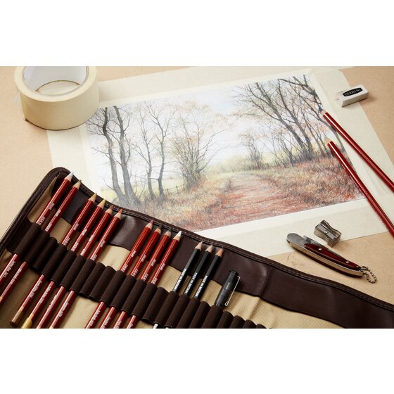 Derwent Drawing Pencils 12 Tin