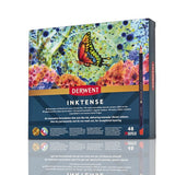 Derwent Inktense Water Colour Pencils Pack of 48 Wooden Box