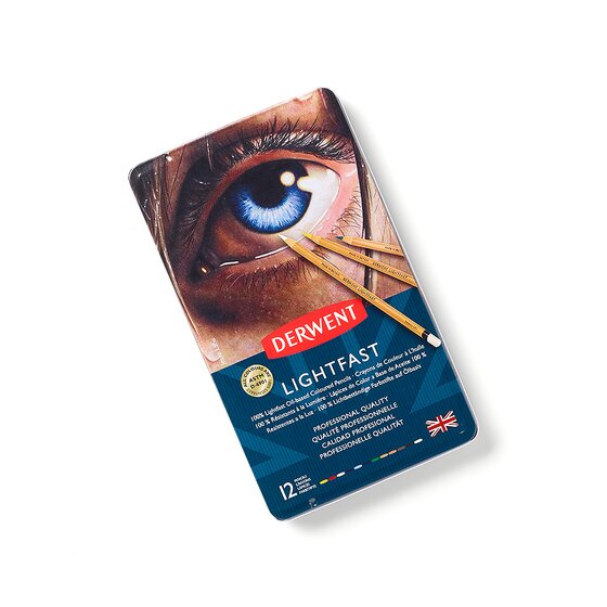 Derwent Lightfast Pencils Tin Of 12
