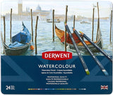Derwent Watercolour Pencils 24 Tin