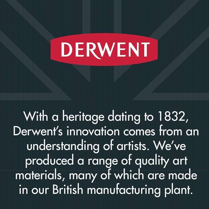 Derwent Watercolour Pencils Tin Of 72