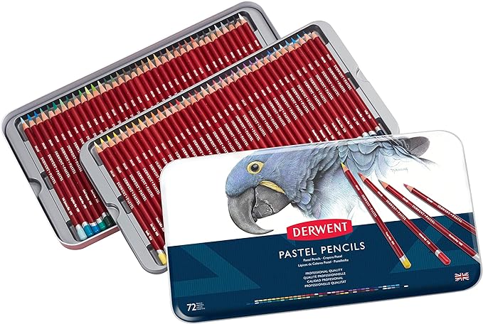 Derwent Pastel Pencils 72 Colour Tin