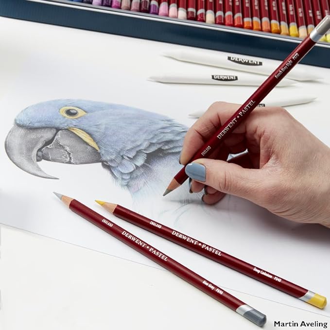 Derwent Pastel Pencils 72 Colour Tin