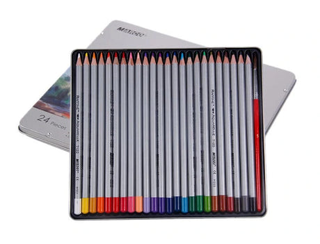 MACRO RAFFINE HEX WATERCOLOR PENCIL 24CLR