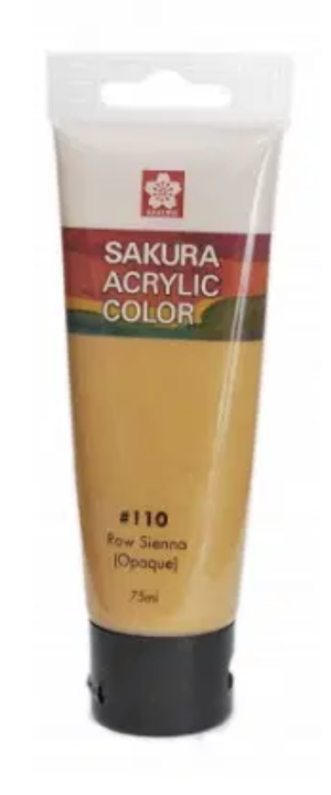 SAKURA ACRYLIC COLOUR PAINT-75ML