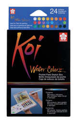 Sakura Koi Water Colors Pocket Field Sketch Box Set Of 24