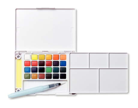 Sakura Koi Water Colors Pocket Field Sketch Box Set Of 24