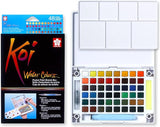 Sakura KOI Watercolor Pocket Field Sketch Box - 48 Color Set