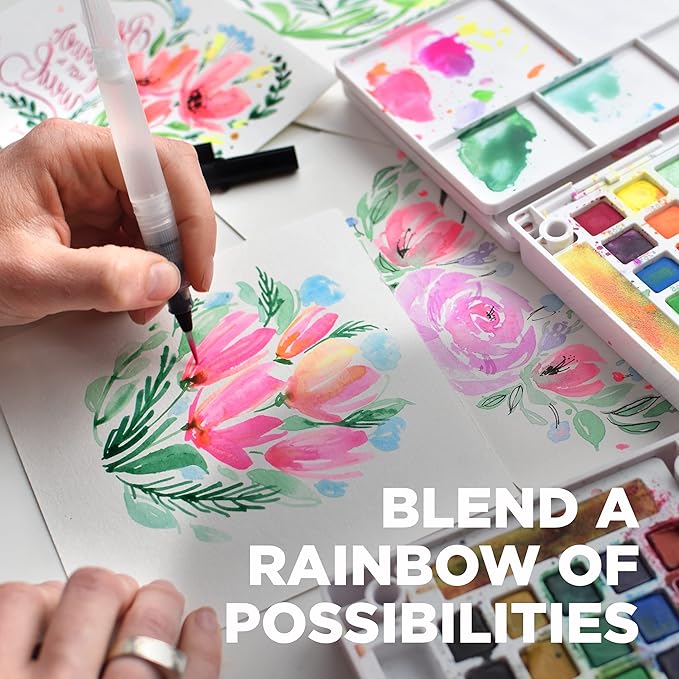 Sakura KOI Watercolor Pocket Field Sketch Box - 48 Color Set