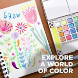Sakura KOI Watercolor Studio Set - 60 Colors: Comprehensive Palette for Versatile Artists