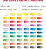 Sakura KOI Watercolor Studio Set - 60 Colors: Comprehensive Palette for Versatile Artists
