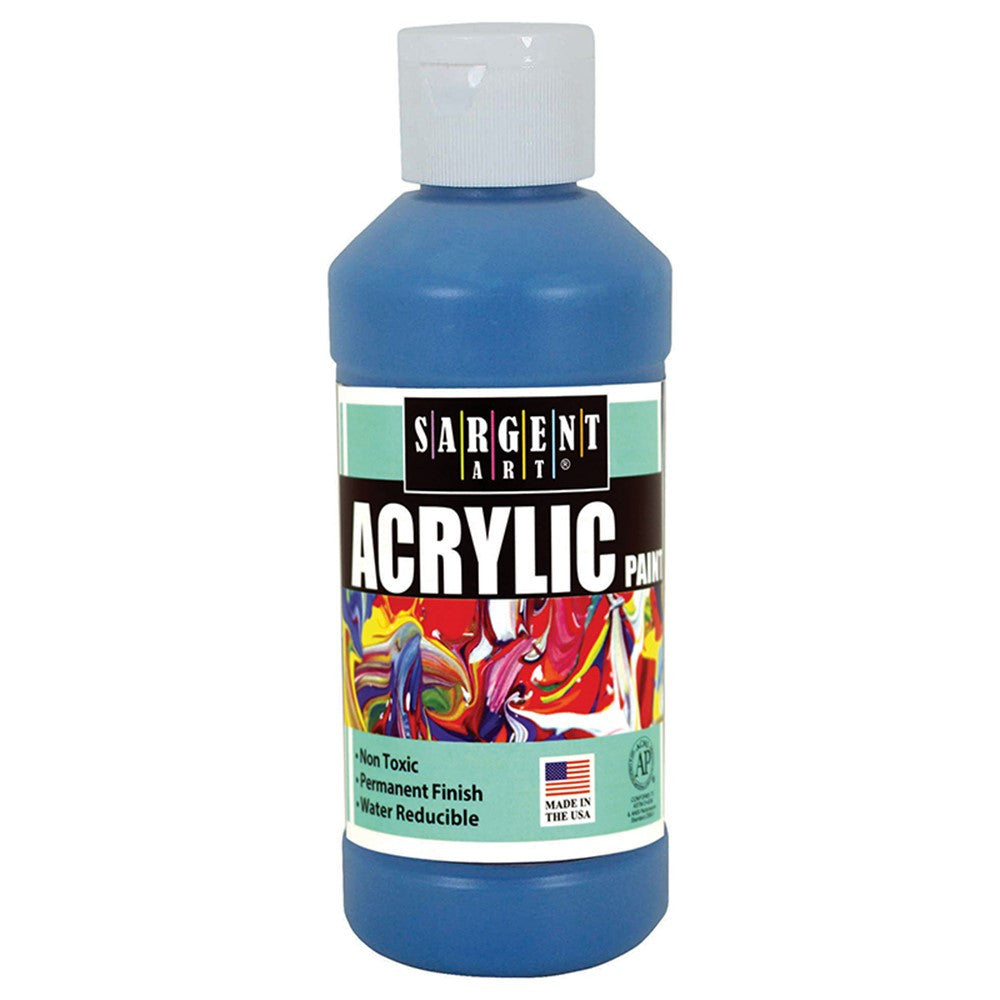 SARGENT ART ACRYLIC REGULAR PAINTS 8 OZ/CB