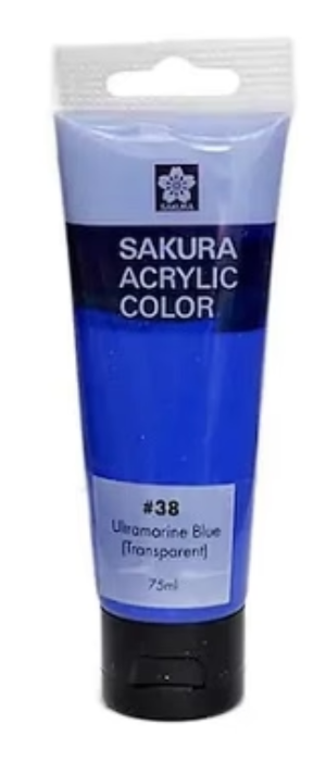 SAKURA ACRYLIC COLORS 75ML TUBE