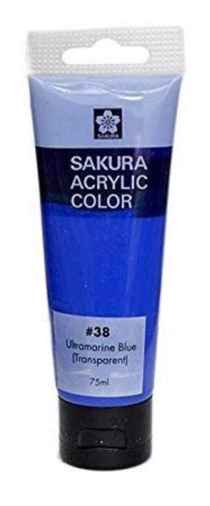 SAKURA ACRYLIC COLOUR PAINT-75ML