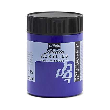 Pebeo Studio Acrylic Paint High Viscosity 500ml