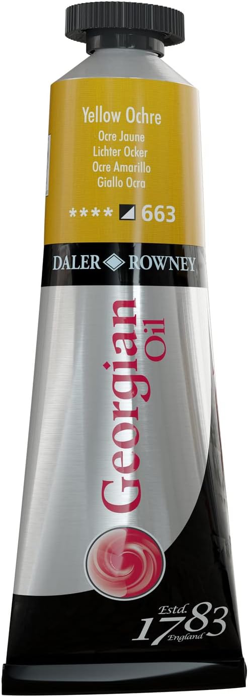 Daler Rowney Artist Oil Colour Yellow Ochre-38ml
