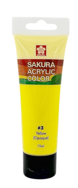 SAKURA ACRYLIC COLOUR PAINT-75ML