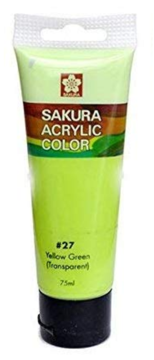 SAKURA ACRYLIC COLORS 75ML TUBE