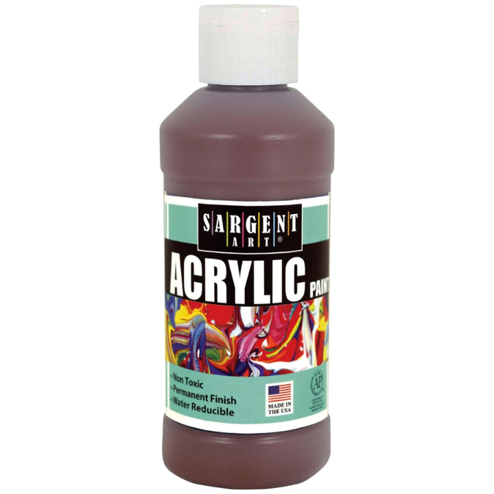 SARGENT ART ACRYLIC REGULAR PAINTS 8 OZ/CB