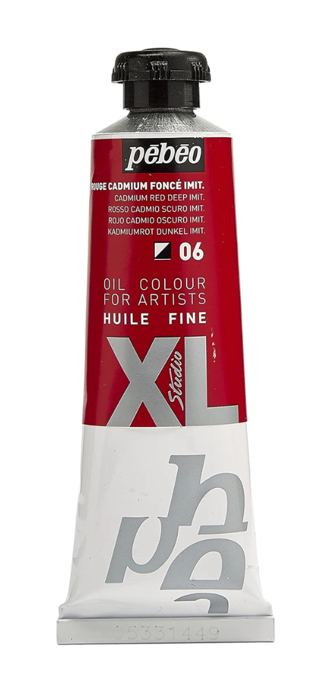 PEBEO XL FINE OIL 200ML CADMIUM RED MEDIUM