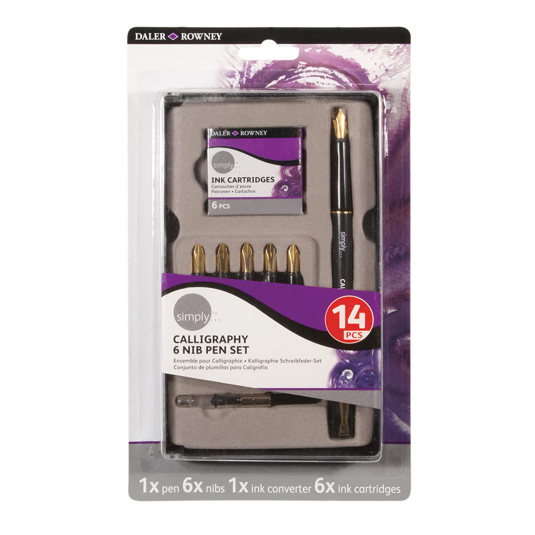 Daler Rowney  Simply Calligraphy 14 Pcs Set