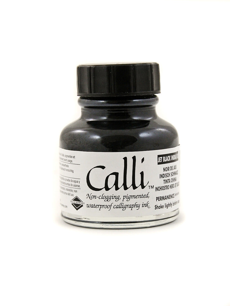 Daler Rowney Calli Calligraphy Ink 29.5ml Jet Black India