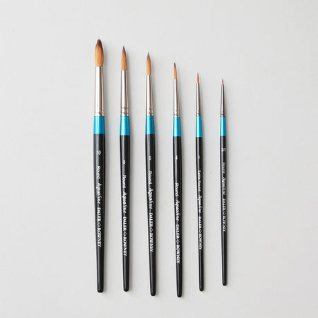DALER ROWNEY AQUAFINE SABLE ROUND AF34-4 WATERCOLOR BRUSH