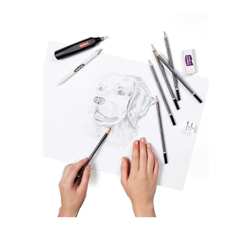 Derwent Academy Sketching Pencil Tin Of 6