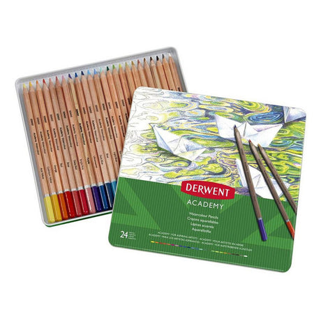 Derwent Academy Watercolor Pencils Tin
