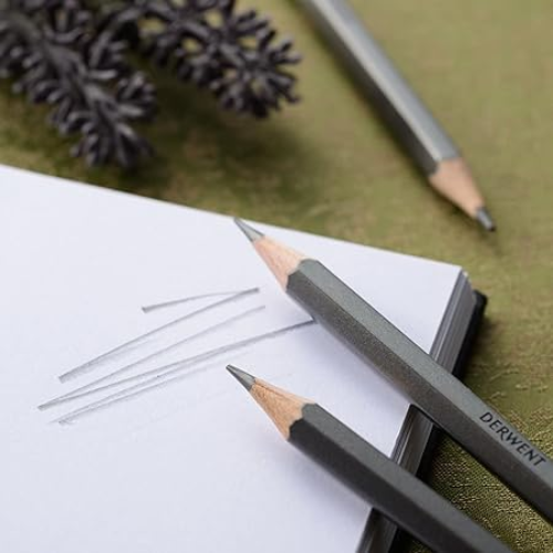 Derwent Academy Sketching Pencil Tin Of 6