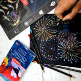 Derwent Chromaflow Pencils Tin Of 24