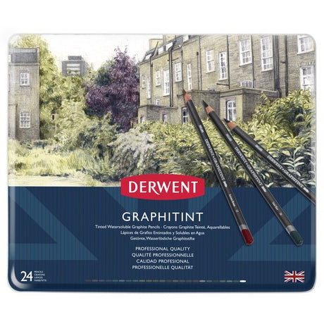 Derwent Graphitint Pencils 24 Tin