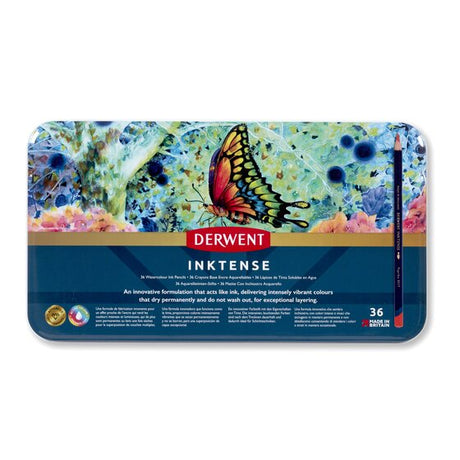 Derwent Inktense Pencil Set Of 36 Tin