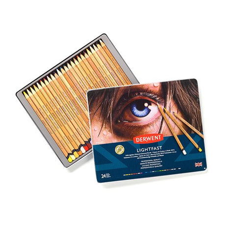 Derwent Lightfast Pencils Tin Of 24