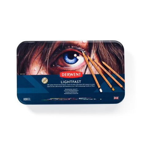 Derwent Lightfast Pencils Tin Of 100