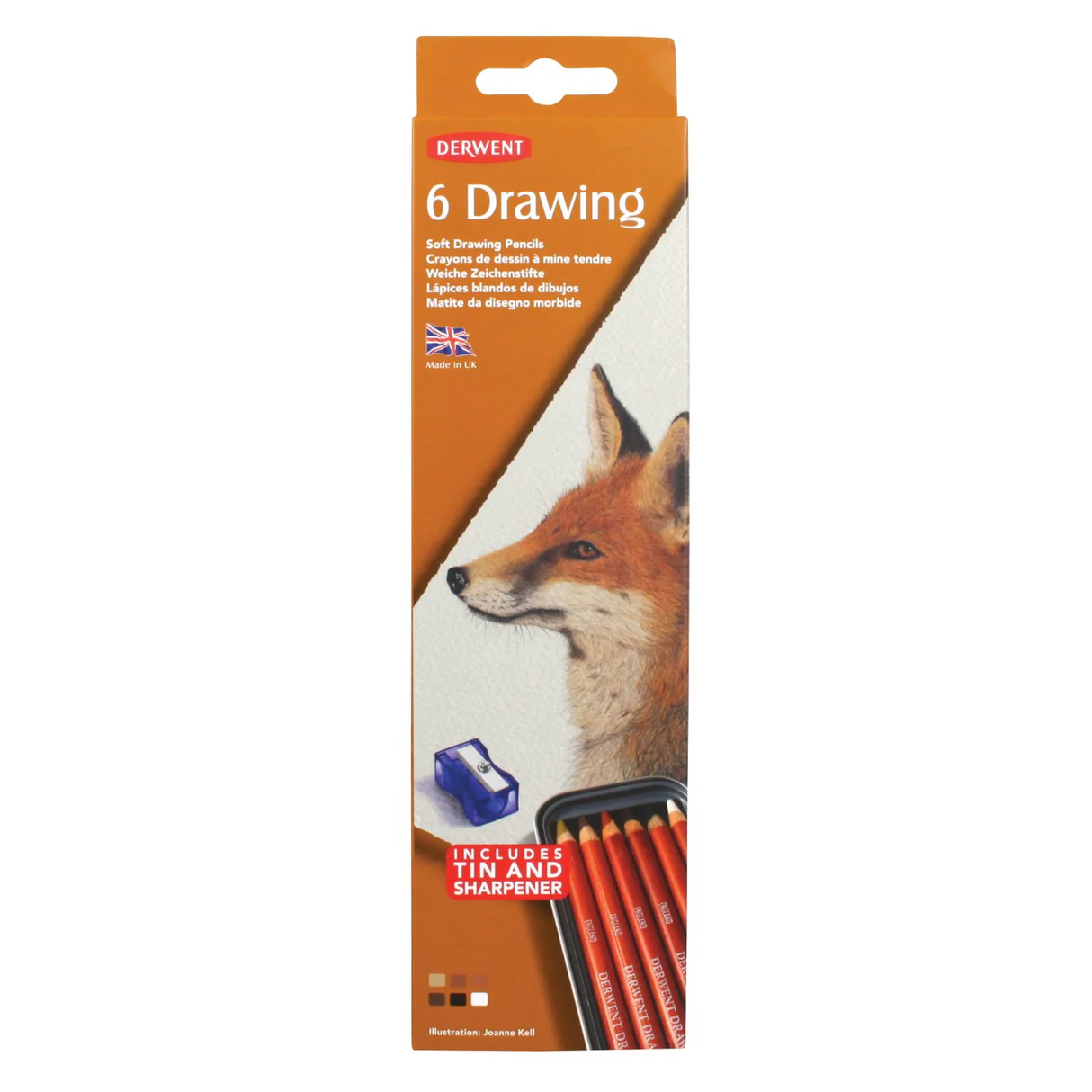 Derwent Drawing Pencils - 6 pcs
