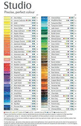 Derwent Studio Pencils Tin Of 36