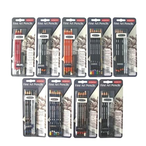Derwent Mixed Media Water Soluble Blister Pack(6)