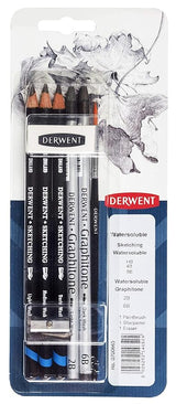 Derwent Mixed Media Water Soluble Blister Pack(6)