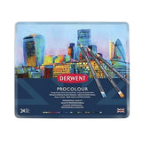 Derwent Procolour Pencils 24 Tin