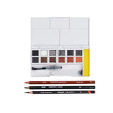 Derwent Shade And Tone Mixed Media Set 12