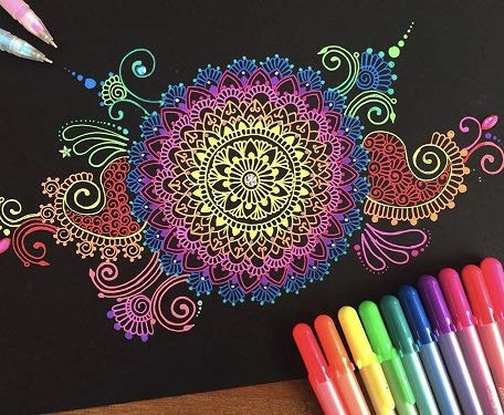 SAKURA GELLY ROLL MOONLIGHT & WHITE 12-PENS SET