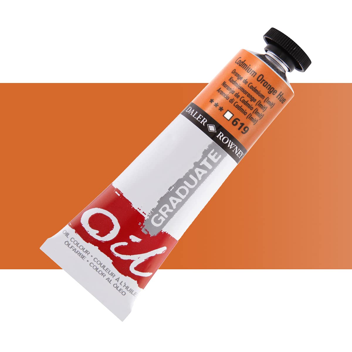 Daler Rowney Graduate Oil Color Cadmium Orange Hue-200ml