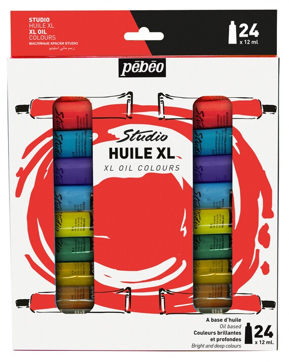 Pebeo Studio XL Fine Oil Paint Set -12ml